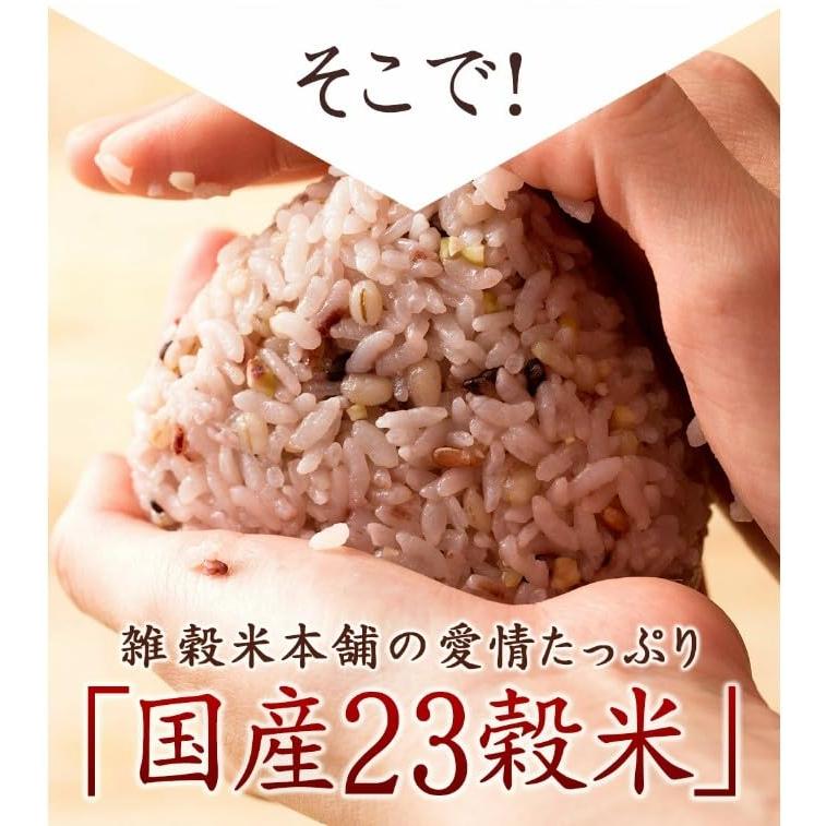 雑穀米本舗 国産 栄養満点23穀米 2.7kg(450g×6袋) 無添加 無着色 雑穀 雑穀米