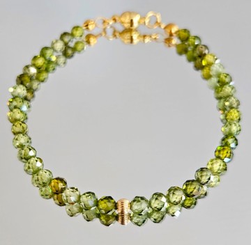 【日本製造】橄欖綠 14kgf 手鍊 不擅長者也安心，零壓力一觸即成式配戴