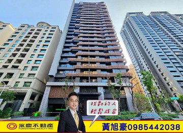 全新未住┃邊間明亮景觀┃三房平車┃仰德美術館｜高雄市鼓山區美術南三路