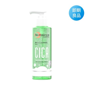 【即期良品】【Bio-essence 碧歐斯】淨透積雪草舒緩潔膚凝膠150ml (效期至2027.05)