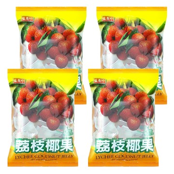 盛香珍 蒟蒻椰果 荔枝  420g  4袋