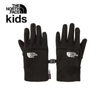 兒童黑色保暖可觸控五指手套｜7WGEJK3