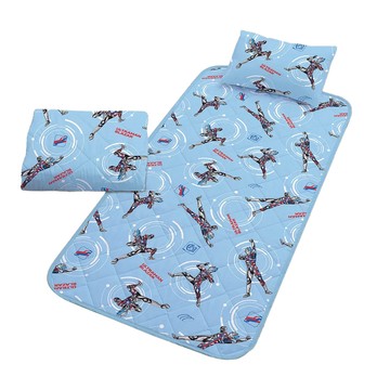 UL 超人力霸王 睡墊3件組  英雄崛起  單人四季被 110 x 150cm + 睡墊 75 x 145cm + 枕套 + 枕芯 45 x 33cm  1組