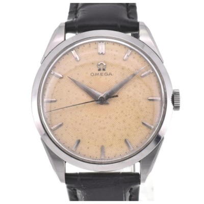 △ 【OMEGA】オメガ ラウンド Ref.2910-4 SC Cal.284 SS/レザー 手巻き