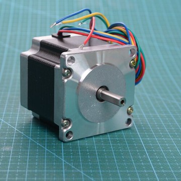 究其科技 現貨供應57步進電機NEMA23 機身高56mm D型軸6.35mm