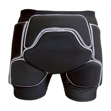 感恩使者 防撞褲 黑色灰邊 全方位保護  S  1個