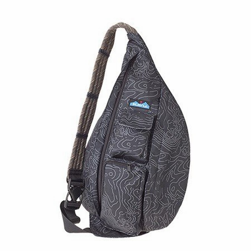 カブー KAVU ロープスリング Black Topo ロープバック 11863944101000