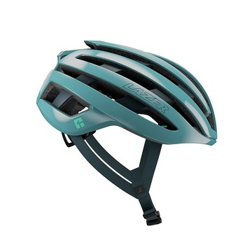 LAZER Z1 KinetiCore 自行車安全帽 石青藍