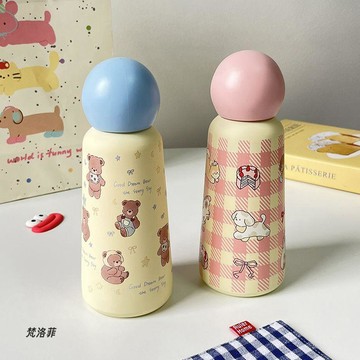 【小悅居】圓球保溫杯新款316不鏽鋼保溫杯350ml保溫杯創意可愛學生運動水杯網紅同款、熱門單品 人氣好物