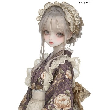 【9 月新品】07-143-0081 人物貼紙 奇幻復古浪漫喫茶
