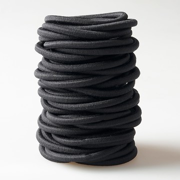 afinar 加厚高彈力無接縫髮圈 大容量 50入  黑色