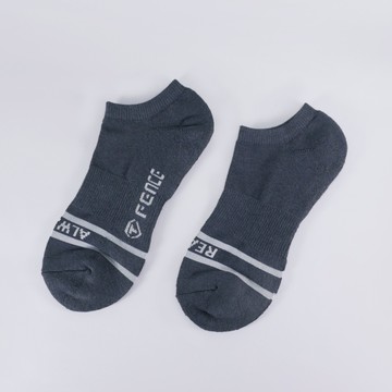 【防御工事】酷玩足 Always Ready 麻灰 /台灣製 除臭抑菌 /運動穿搭機能除臭襪/ 踝襪