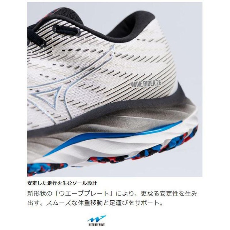 ランニングシューズ メンズ 2E相当 mizuno ミズノ WAVE RIDER ウエーブ