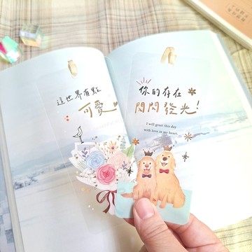 燙金透明造型書籤 (12圖)  SBM-20