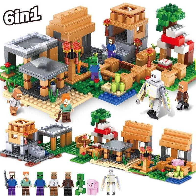 LEGO レゴ マインクラフト マイクラ 風 ブロック 互換 村 村落