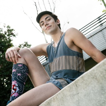 超輕量抗摩擦高延展跑步背心【平權之步 | SWITZER SINGLET (男) - 藍】 S