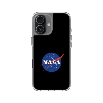 iPhone 17 Clear Case（相機按鈕） 透明 - NASA - Meatball (Black)