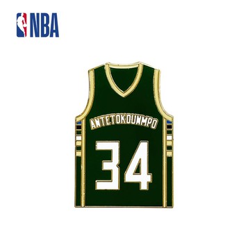 NBA 球衣徽章 公鹿隊 #34 Antetokounmpo