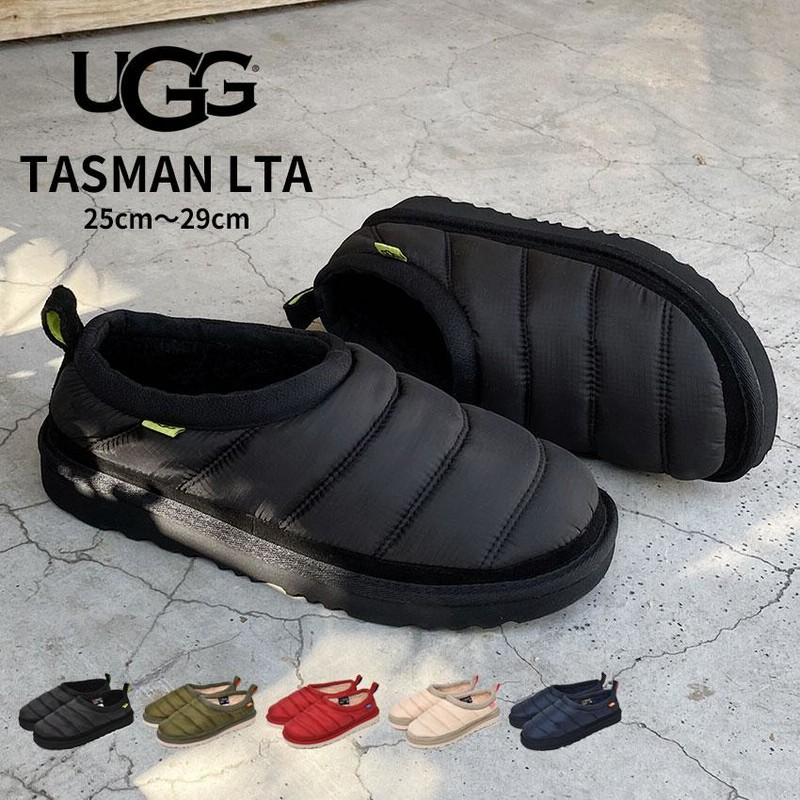 アグ スリッポン メンズ タスマン LTA UGG 1127735 黒 白 ネイビー 紺