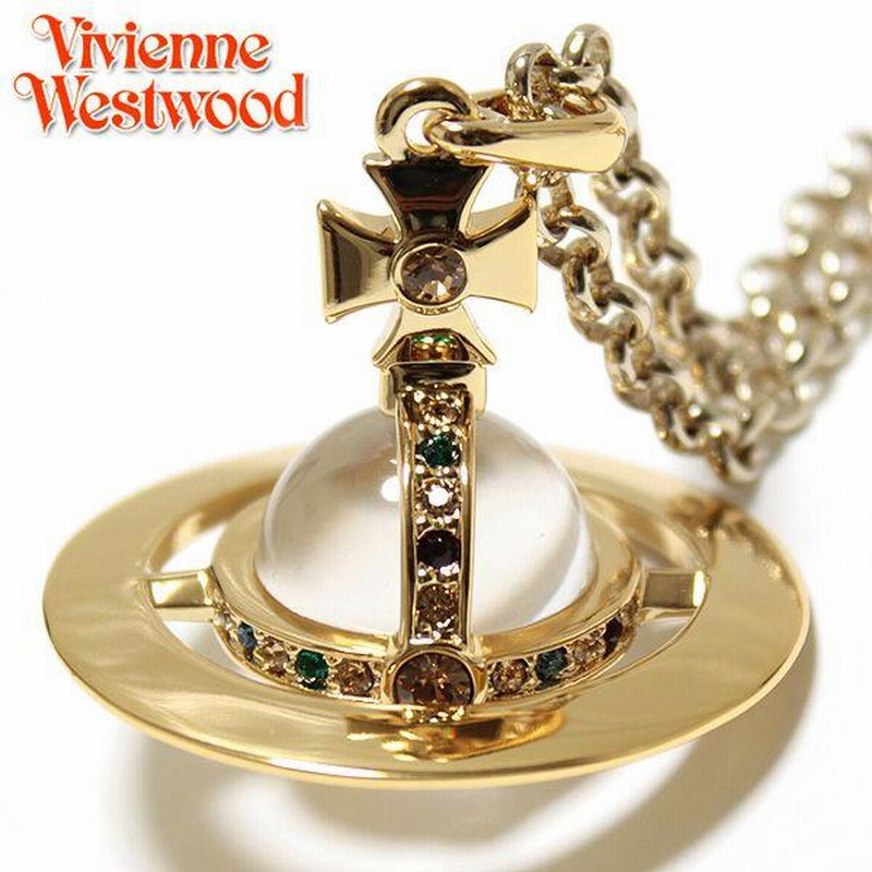 Vivienne Westwood スモールオーブネックレス ゴールド
