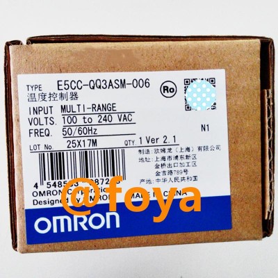 新品 OMRON オムロン E5CC-QQ3ASM-006 用電子温度調節器保証 | LINE