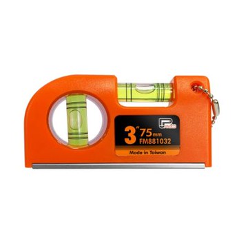 百利世 Panrico 水平尺 3”x2V 附磁/皮帶扣 FM881032 FM881032