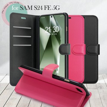 dapad for samsung galaxy s24 fe 5g 百搭時代多卡式夾層皮套