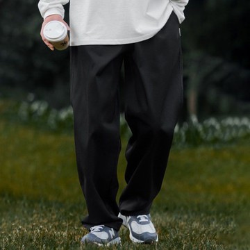 【T-2】🖤 Cityboy日系寬鬆休閒長褲女秋季新款基本直筒抽繩純色褲衛褲百搭