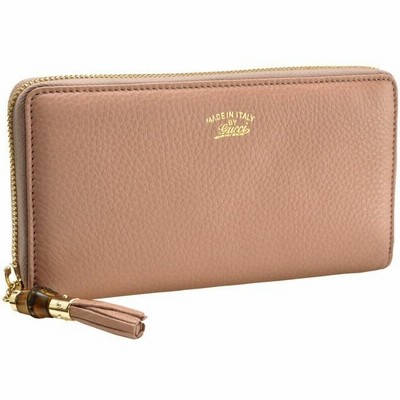 美品】GUCCI グッチ ラウンドファスナー長財布 バンブー 307984 グッチ
