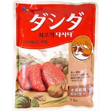 送料無料 シージェイジャパン 牛肉ダシダ 1kg×10袋