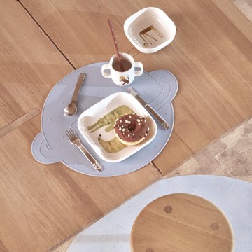 OYOY 圓形矽膠餐墊 - 探險星球