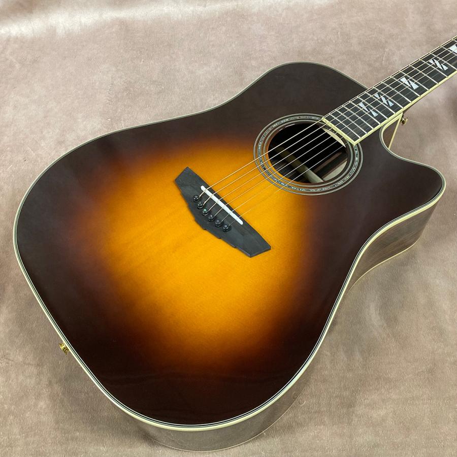 アコースティックギター D'Angelico Excel Bowery, Vintage Sunburst