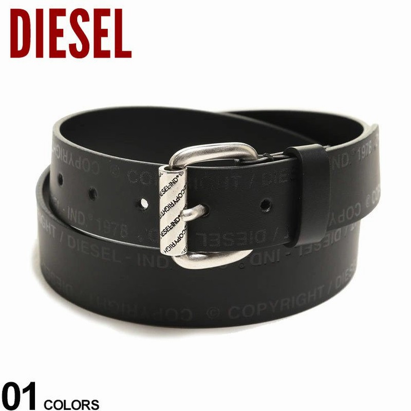 ディーゼル メンズ ベルト Diesel レザー コピーライト ロゴ プリント ピンバックル ブランド 本革 Dsxpr2501s 通販 Lineポイント最大0 5 Get Lineショッピング