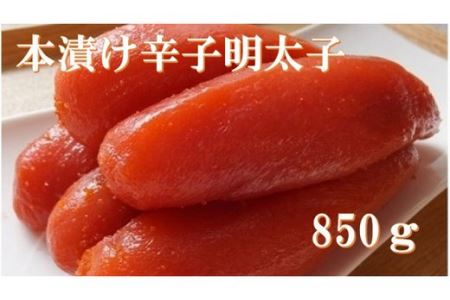 福岡名産「本漬け辛子明太子」まんぞく 極上850g