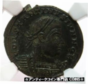 アンティークコイン 337- 340 AD ROMAN EMPIRE AE3 (BI NUMMUS