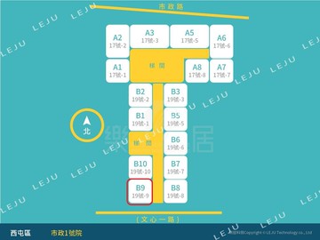 [市政一號院]B9邊間兩房平車視野戶｜多戶可選｜台中市西屯區市政路