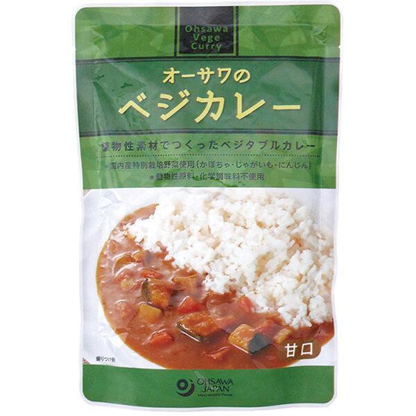 カレー レトルト 無添加 オーサワのベジカレー（甘口）210g 送料無料