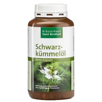 Sanct Bernhard 聖伯納德 黑種草油膠囊  680.5mg  400顆  1罐