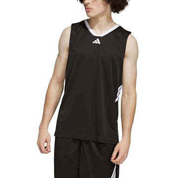 【Adidas 愛迪達】 3-STRIPES TANK 運動背心 男 - JI7574