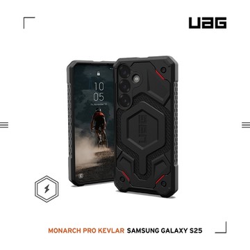 UAG Galaxy S25/S25+ 磁吸頂級(特仕)版耐衝擊保護殼-軍用黑