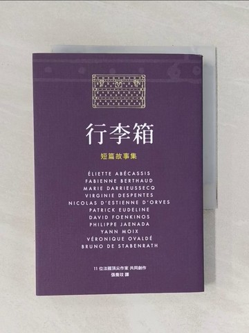 【書寶二手書T1／翻譯小說_RAF】行李箱：短篇故事集_大衛‧芬基諾斯