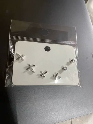 熱賣預購－祝福禮品194 十字架耳環4 (超值6件組)