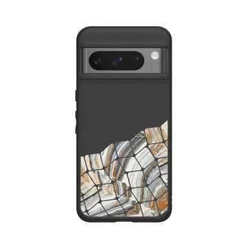 Pixel 8 Pro SolidSuit 黑 - 石紋與渲染 / Marble & Dreamy Gradient - 流金