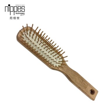 德國進口Nippes尼佰世H14櫸木齒氣囊按摩梳防靜電美發索林根手工