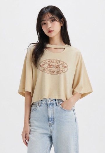 女款 短版T 破壞設計 Tee 短袖 馬車LOGO 熱賣單品