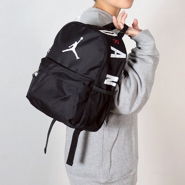 [ACS] Nike Jumpman Backpack 喬丹包 童包 女款 兒童款 Jordan Logo 後背包 小包 迷你包 黑 白 JD2213008TD001