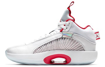 JORDAN XXXV WHITE FIRE RED GS