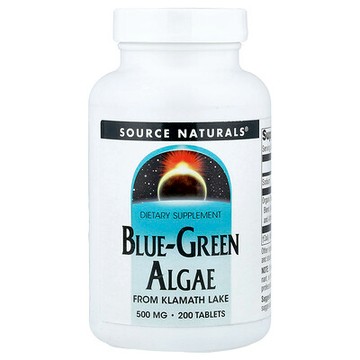 Source Naturals, 藍綠藻片，200片