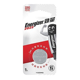 Energizer勁量 鈕扣型電池 鋰電池 CR2025  1入裝 3V
