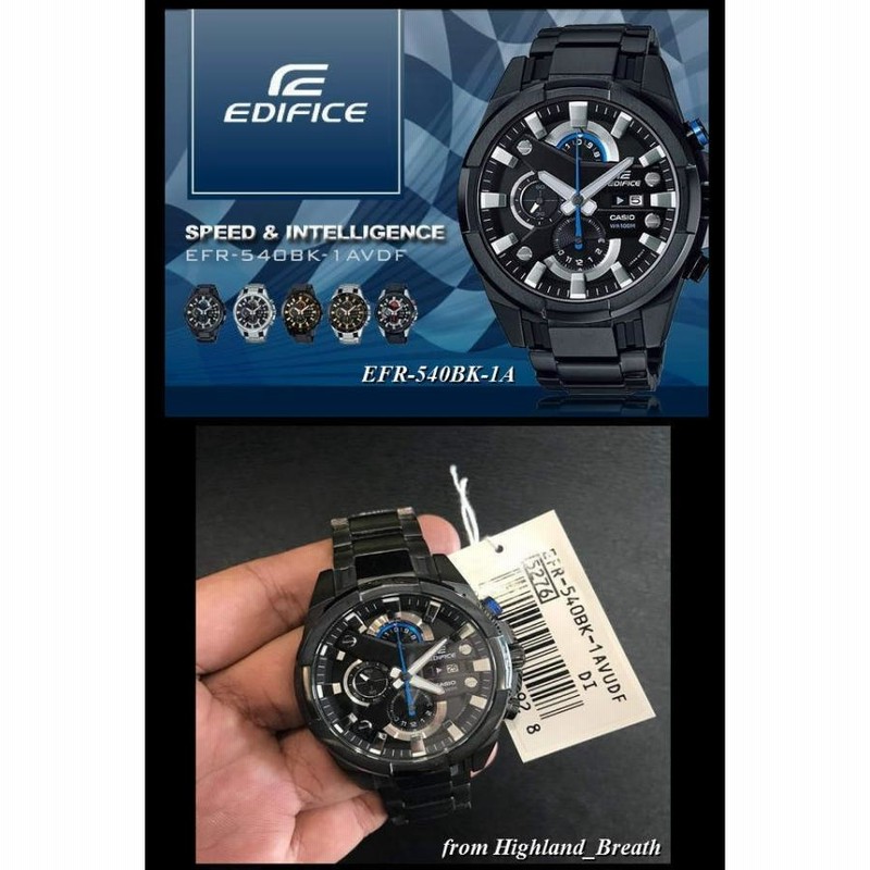 ≪即日発送≫EFR-540BK-1☆カシオ エディフィス CASIO EDIFICE 腕時計